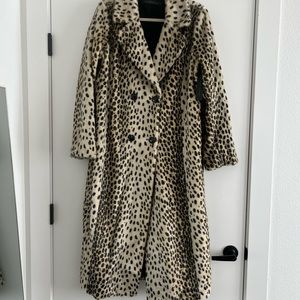 House of Harlow Leopard Coat